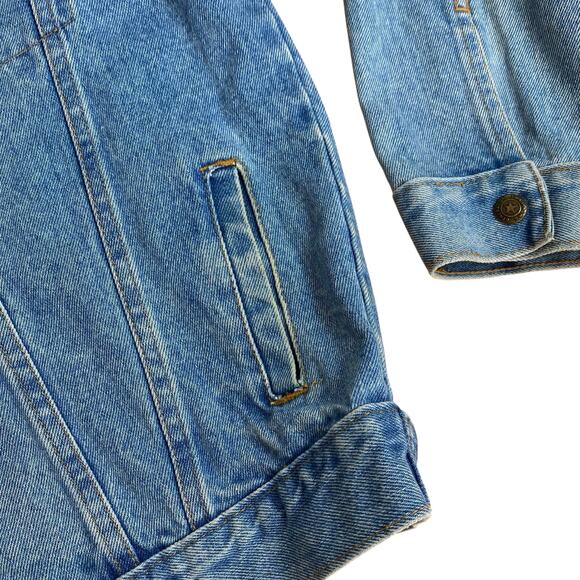 Vintage 90s Tomorrows Generation Denim Jacket XS - Picture 5 of 5